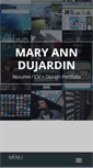 Mobile Screenshot of maryanndujardin.com